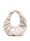 Nanushka Gathered Top-handle Tote In Neutrals