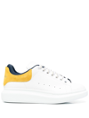 Alexander Mcqueen Lace-up Low-top Sneakers In White