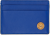 Versace Medusa Biggie Card Holder In Royal Blue