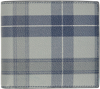 Thom Browne Gray Tartan Wallet In 035 Med Grey