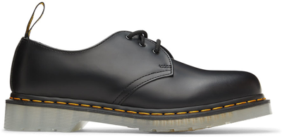 Dr. Martens' Womens Black 1461 Ice 3-eye Leather Shoes 7