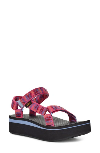 Teva 'universal' Sandal In Iridescence Fuchsia Purple