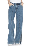 WASH LAB DENIM WASH LAB DENIM RELAXED STRAIGHT LEG JEANS