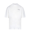 Off-white Ss22 Printing Round Neck Pullover Short Sleeve Ordinary Version White In White/black