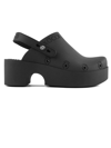 Xocoi 60mm Slingback Platform Mules In Nero