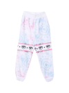 Chiara Ferragni Tie-dye Print Track Pants In Fairytale+corydalis