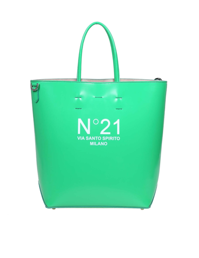 N°21 Women's  Green Leather Handbag
