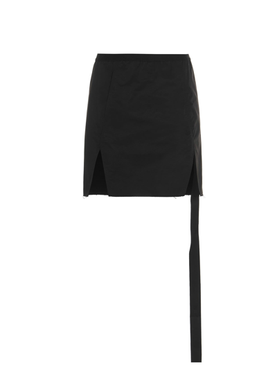 Drkshdw Sacrimini Skirt In Black Polyamide