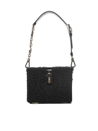 Dolce & Gabbana Shoulder Bag In Black