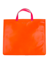 Comme Des Garçons Super Fluo Tote Bag In Yellow Orange