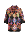 Dolce & Gabbana Multicolor Luminarie Print Cotton T-shirt In Multicolor