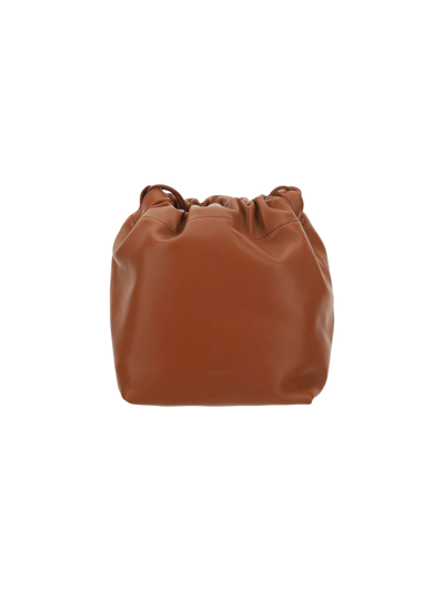 Jil Sander Shoulder Bag In Brown
