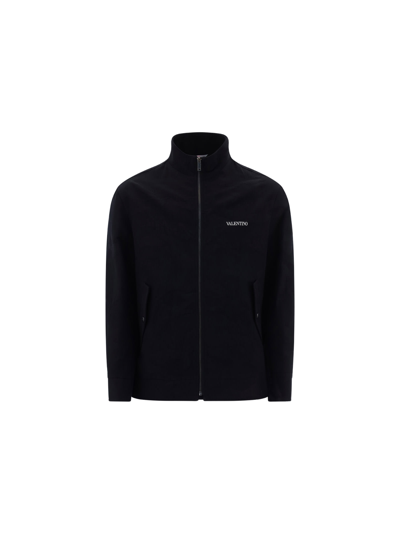 ジャケット VALENTINO JACKET (5B3CE3R088J 0NO) Valentino Black Quilted Jacket with Vaporwave Patches – Zoo