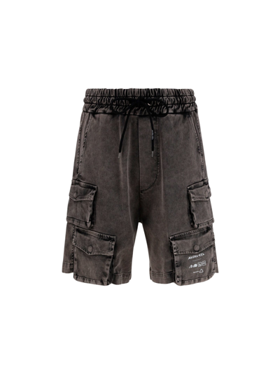 Mauna Kea Denim Shorts In Stone Washed Black
