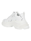 Balenciaga Triple S Sneakers In White/black