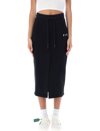 OFF-WHITE MIDI SWEATSKIRT