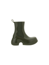 Xocoi Green Recycled Rubber Boots In Olive