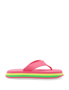 Msgm Thong Sandals In Fuchsia