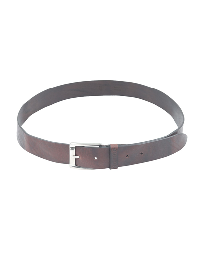 Dondup Leather Belt In Testa Di Moro