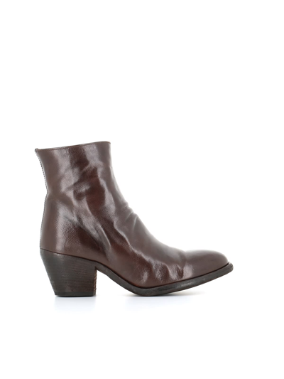 Officine Creative Ankle Boot Sherry/003 In Brown