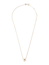 Tory Burch Logo Pendant Necklace In Oro