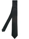 Dolce & Gabbana Black Silk Jacquard Blade Tie