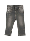 GIVENCHY BABY GIRL JEANS WITH LIGHTENED EFFECT