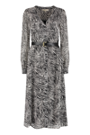 Michael Michael Kors Bone Animalier Dress In Animalier