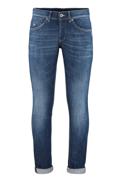 Dondup Man - George Skinny Jeans In Stretch Denim In Blue