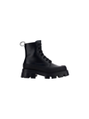 Prada Tronchetti Boots In Nero