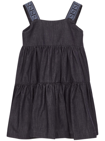 Fendi Babies' Dress In Blue