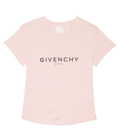 Givenchy Kids' Girls Pink Cotton T-shirt