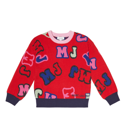 Marc Jacobs Kids' Logo Sweatshirt In Red