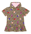Marc Jacobs Leopard-printed Dress In Stone Chocolate Vbrown