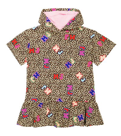 Marc Jacobs Kids' Leopard-printed Dress In Multicolor