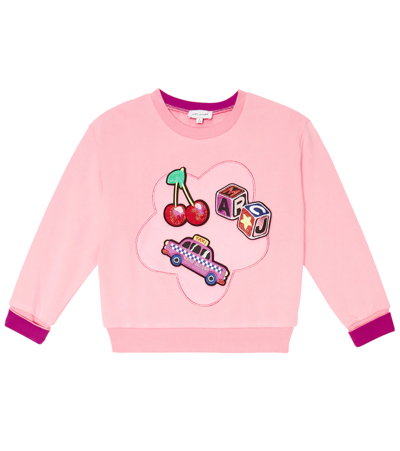 Marc Jacobs Kids' Sweatshirt With Print In Pink