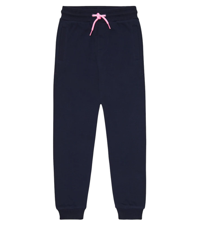 Marc Jacobs Kids' Cotton Sweatpants In Navy