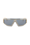 Versace Medusa Shield Sunglasses In Multicolor