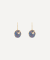 ANDREA FOHRMAN 14CT GOLD MINI GALAXY AUSTRALIAN OPAL DROP EARRINGS