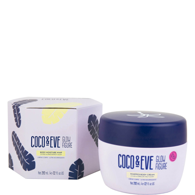 Coco & Eve Glow Figure Whipped Body Cream Lychee And Dragon Fruit Scent - (various Sizes) - 212ml