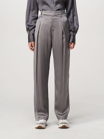 Brunello Cucinelli Satin Pants In Multicolor