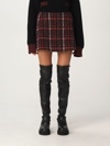 Marni Speckled Wool Blend Tweed Mini Skirt In Multicolor