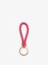 Bottega Veneta Key Ring In Pink