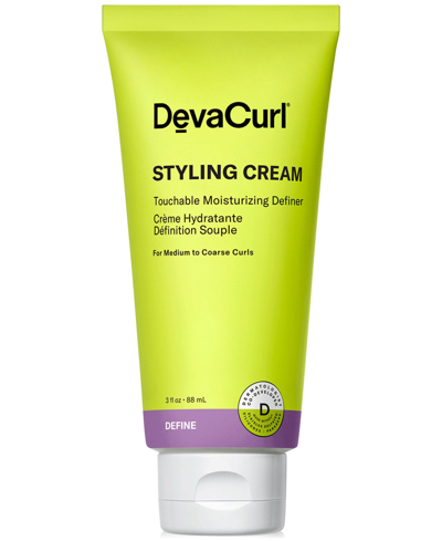 Devacurl Styling Cream Touchable Moisturizing Definer, 3 Oz, From Purebeauty Salon & Spa