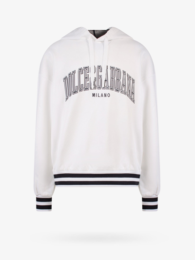 Dolce & Gabbana Sweatshirt In White