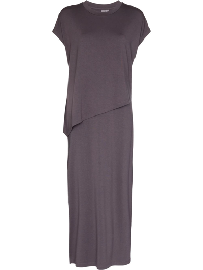 Betty layered dress【gray】 Sweaty Betty Mellow Layered Midi Dress In Grey | ModeSens