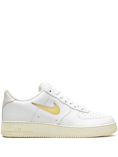 Nike Air Force 1 Jewel Trainers In White