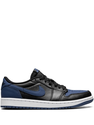 Jordan Air  1 Low Sneakers In Black