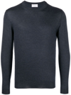 FEDELI CREW-NECK CASHMERE-SILK JUMPER