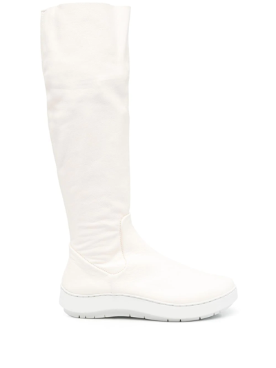 Trippen Whistle Knee-length Boots In White